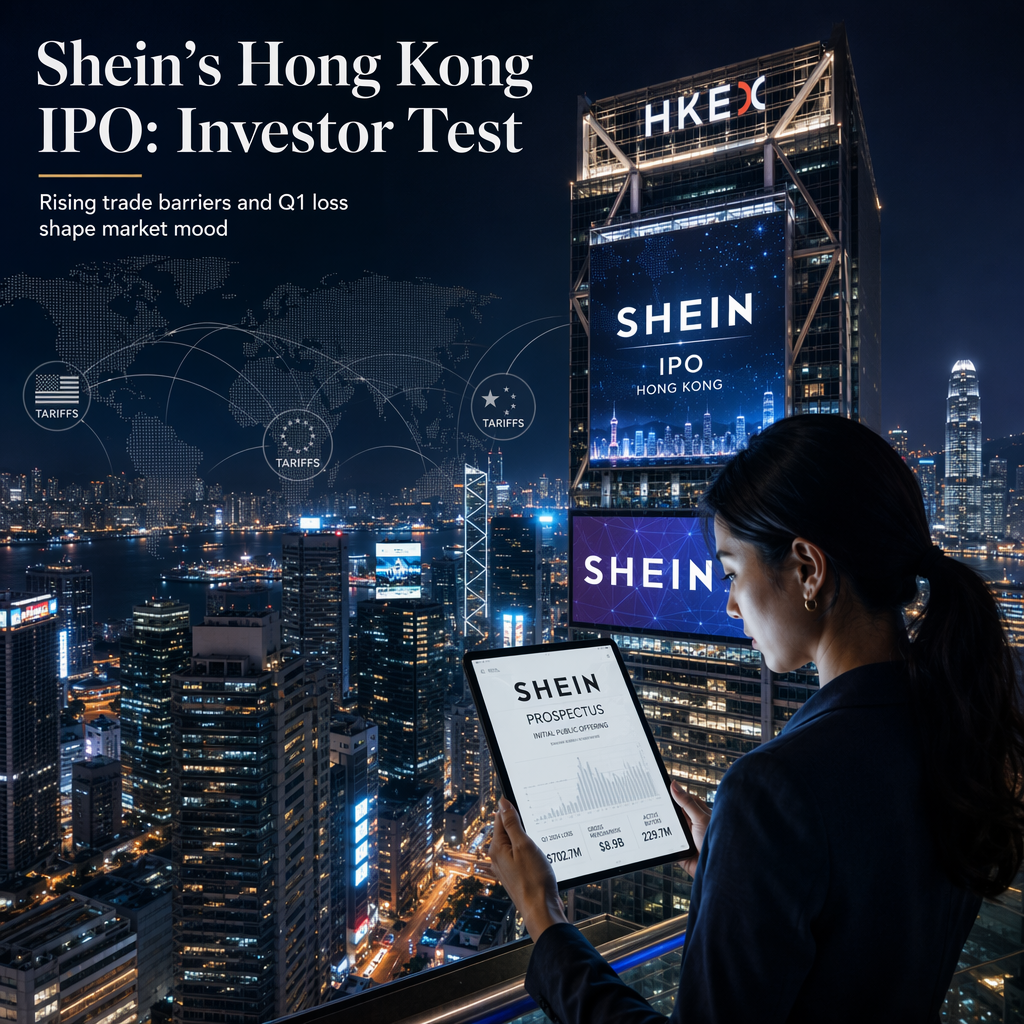 Shein’s Hong Kong IPO to Gauge Investor Appetite Amid Rising Trade Barriers and Q1 Loss