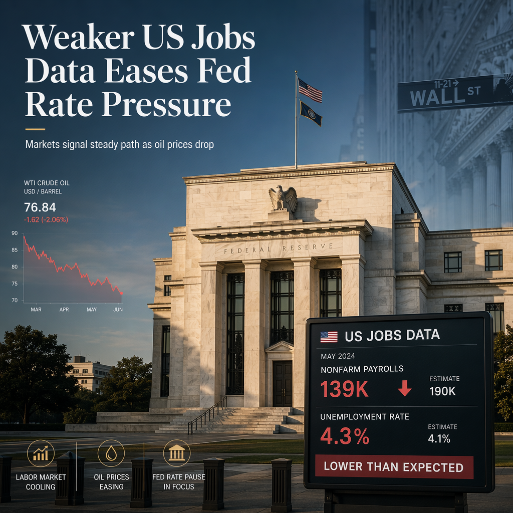 Weaker US Jobs Data Supports Federal Reserve Rate Pause, Says Commerzbank