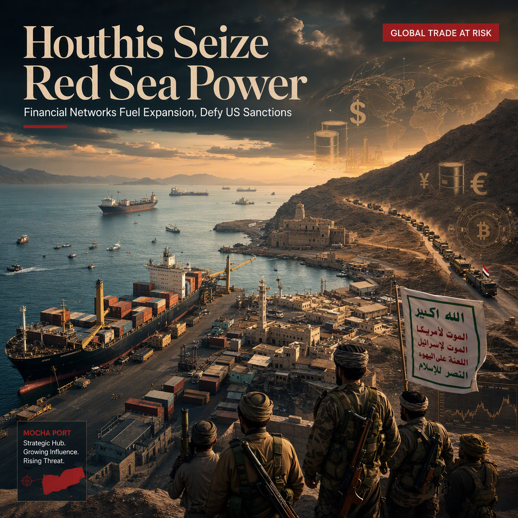 Houthis Expand Financial Network and Territorial Control, Challenging US Sanctions