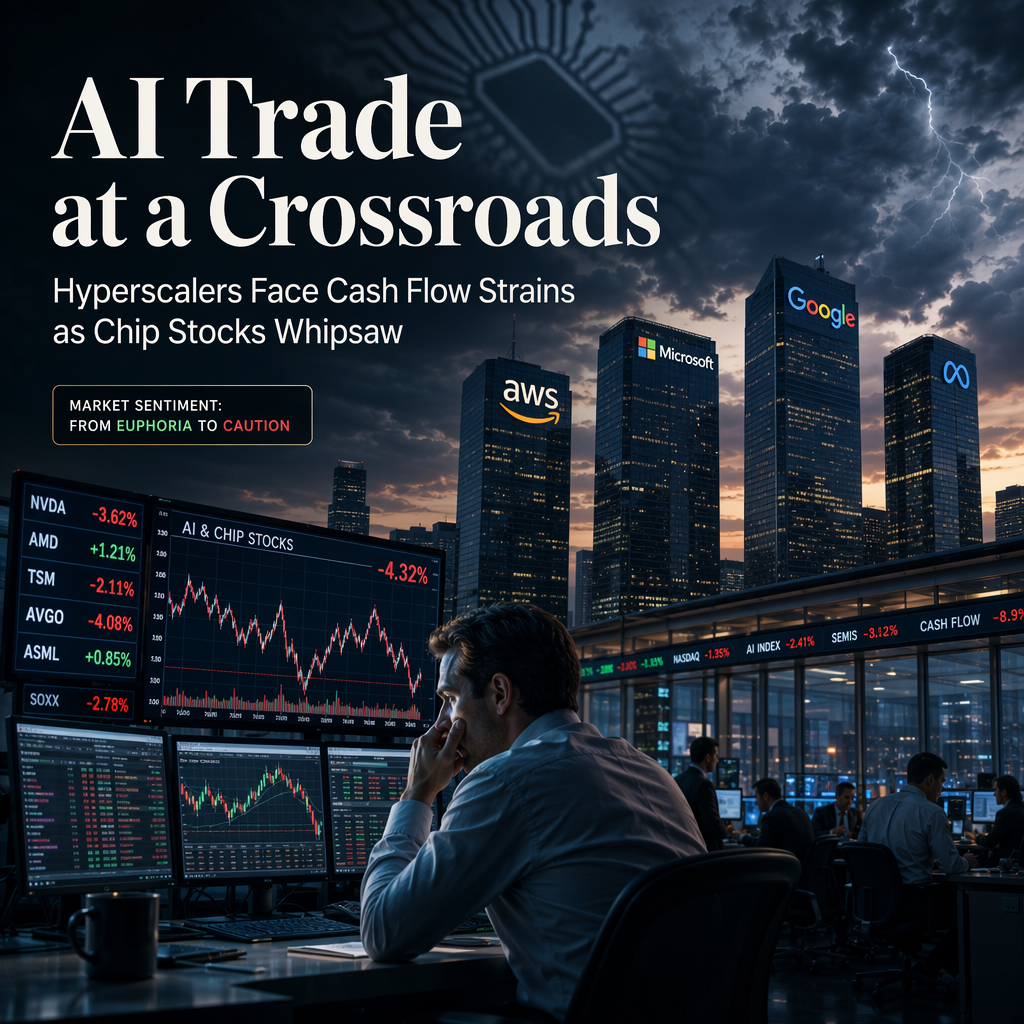 AI Trade Faces Crossroads as Hyperscalers Struggle with Cash Flow and Debt, Chip Stocks Remain Volatile