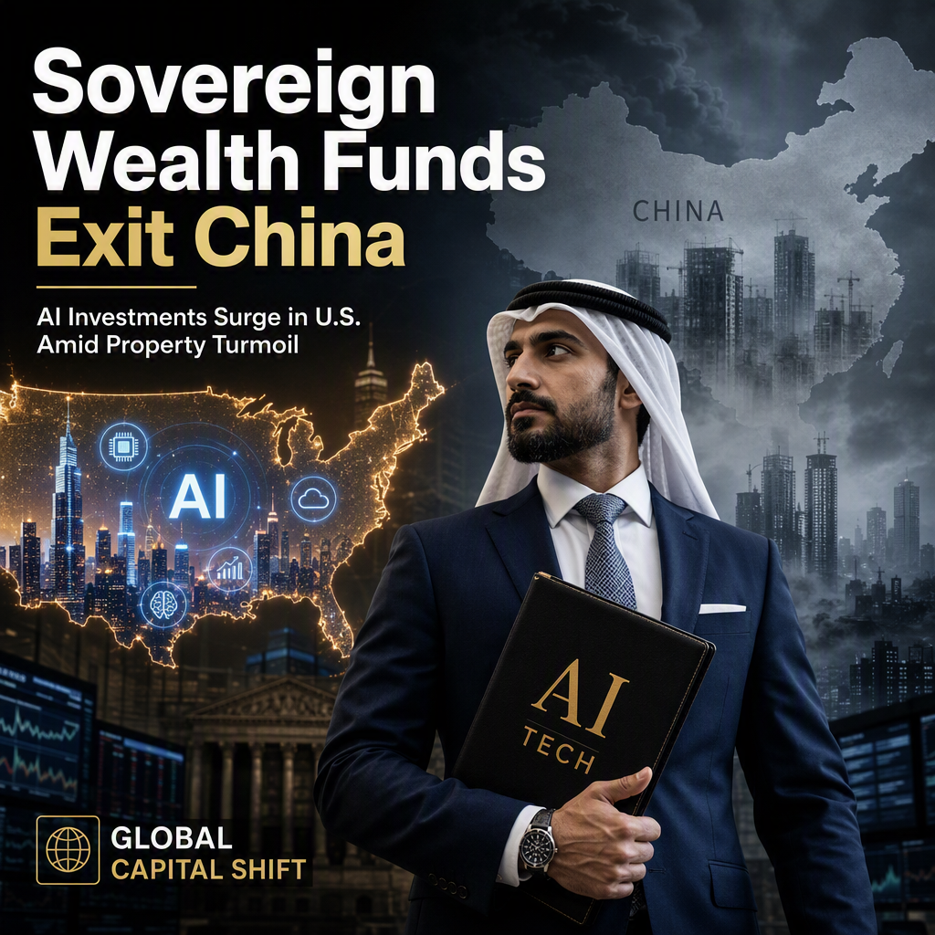 Sovereign Wealth Funds Shift Investments Away from China Amid Property Sector Uncertainty