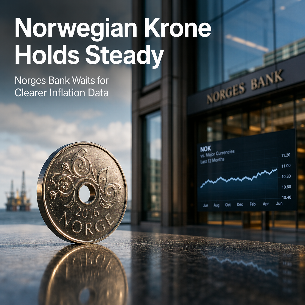 Norwegian Krone Holds Steady as Norges Bank Awaits Clearer Inflation Data