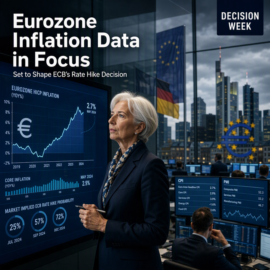 Eurozone Inflation Data Set to Shape ECB Rate Hike Odds Amid Fragile Recovery