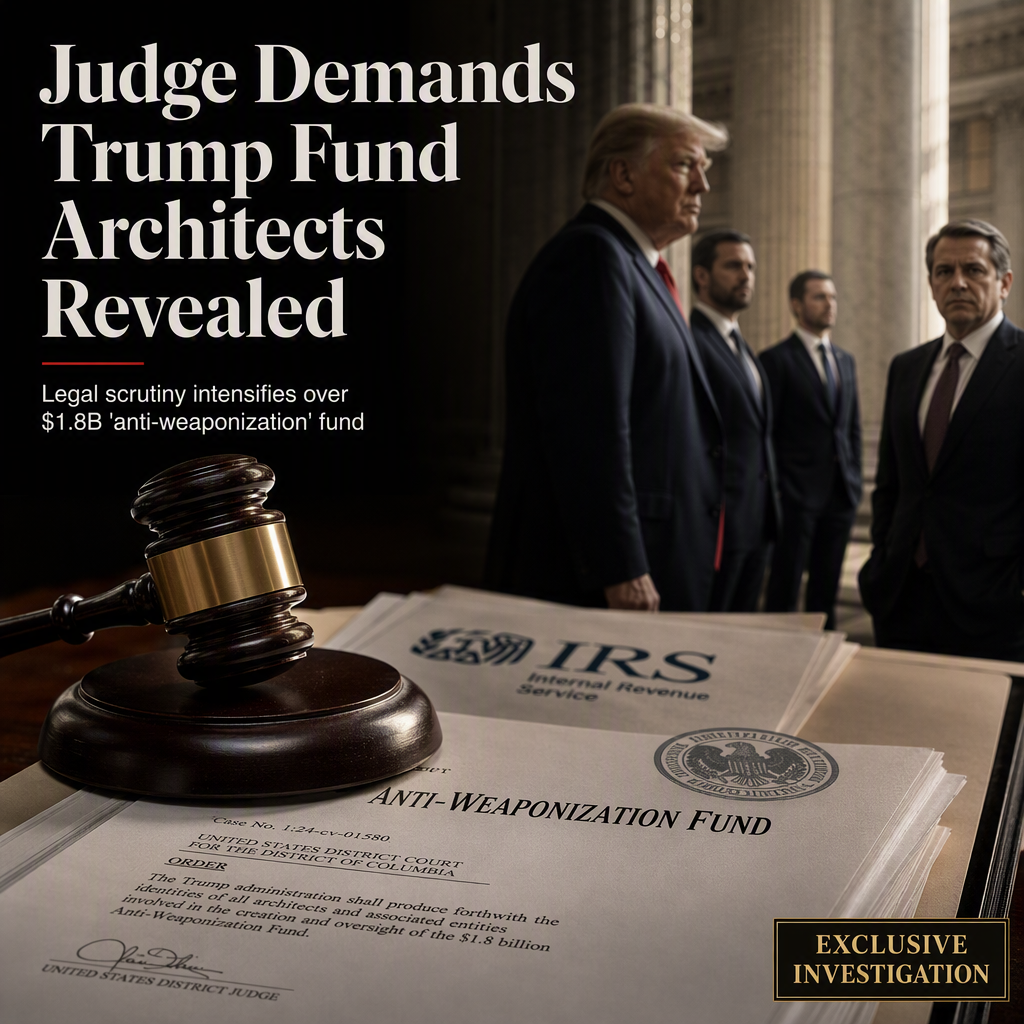 Judge Orders Trump Administration to Reveal Architects of Controversial $1.8 Billion 'Anti-Weaponization' Fund