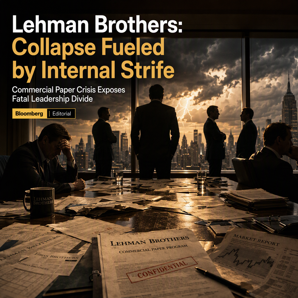 Lehman Brothers' Collapse Driven by Internal Strife and Commercial Paper Mismanagement
