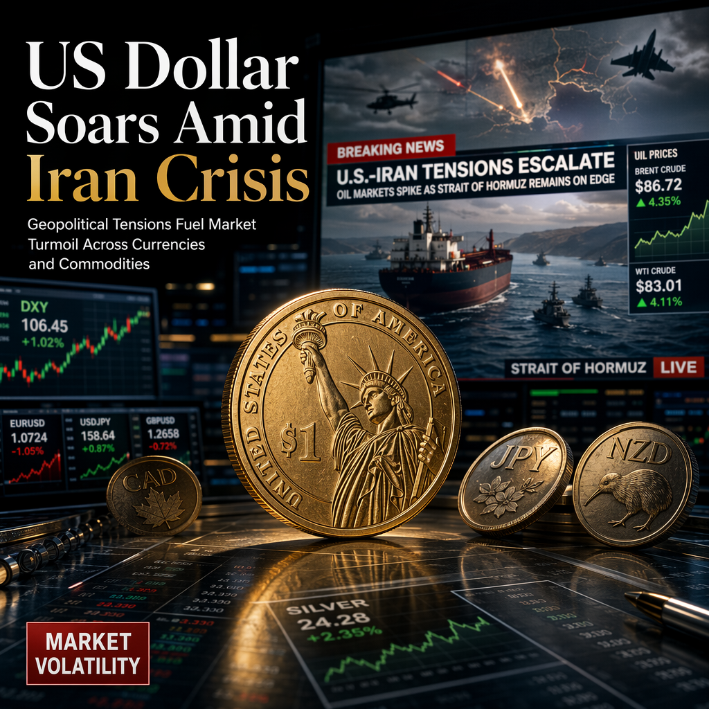 US Dollar Surges as Geopolitical Tensions with Iran Trigger Market Volatility Across Currencies and Commodities