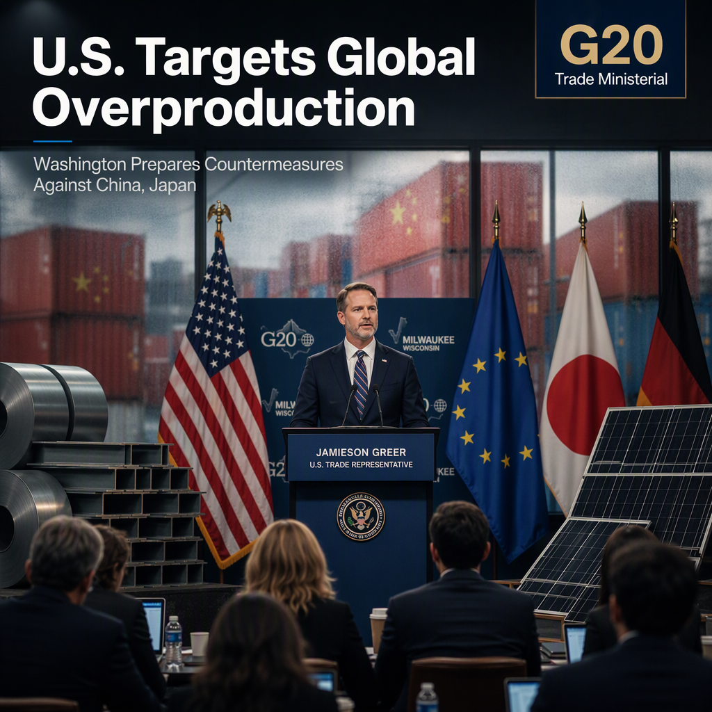 U.S. to Announce Countermeasures Against Chinese Overproduction, Says USTR Greer