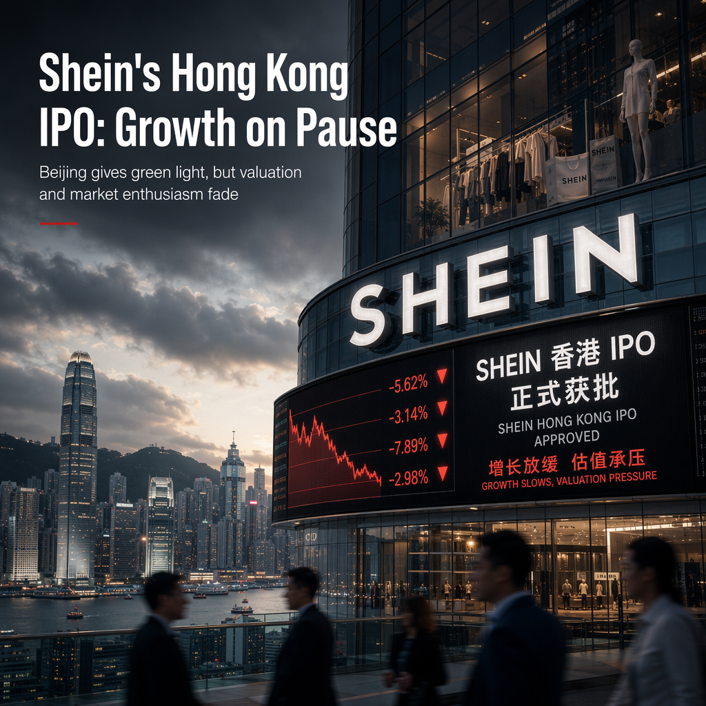 Shein Secures Beijing Approval for Hong Kong IPO Amid Slowing Growth and Valuation Pressure
