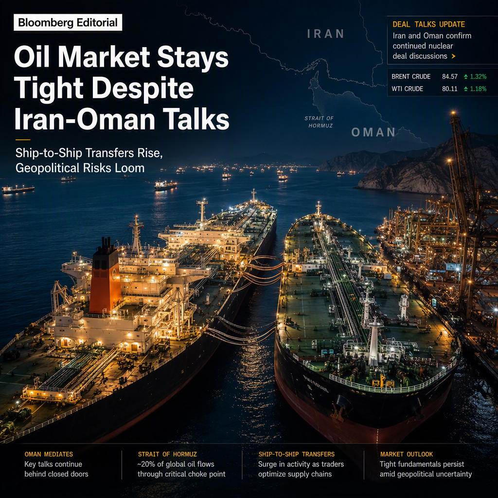 Oil Market Remains Tight Amid Iran-Oman Deal Talks and Rising Ship-to-Ship Transfers