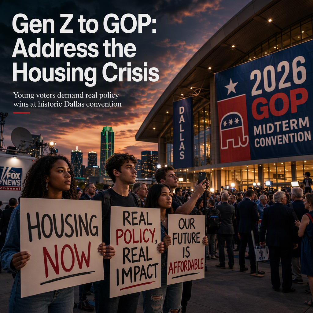 Gen Z Urges GOP to Prioritize Housing Crisis and Real Policy Wins at Upcoming Convention