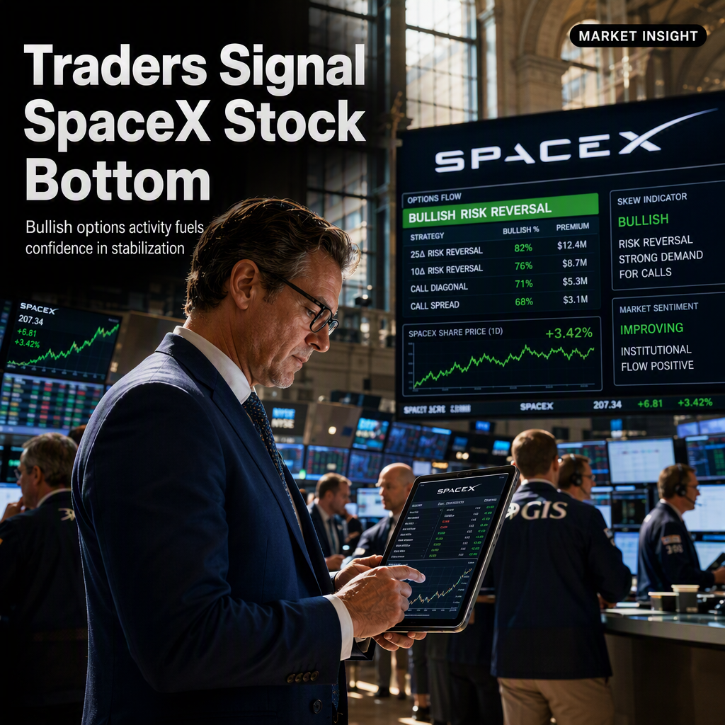 Sophisticated Traders Signal Potential Bottom in SpaceX Shares with Bullish Options Activity