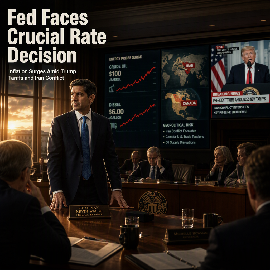 Fed Poised for First Rate Hike Since 2023 Amid Trump Policies and Geopolitical Tensions