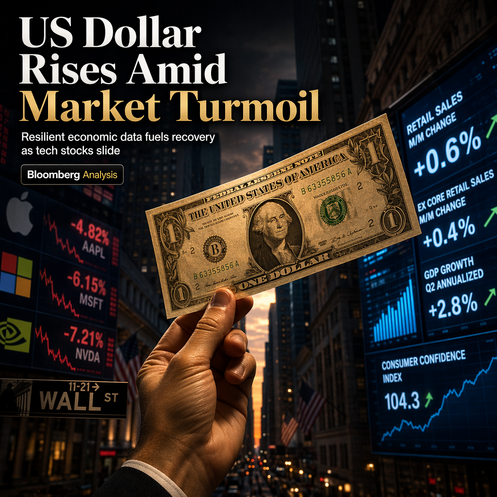 US Dollar Recovers Amid Tech-Led Equity Selloff and Resilient Economic Data
