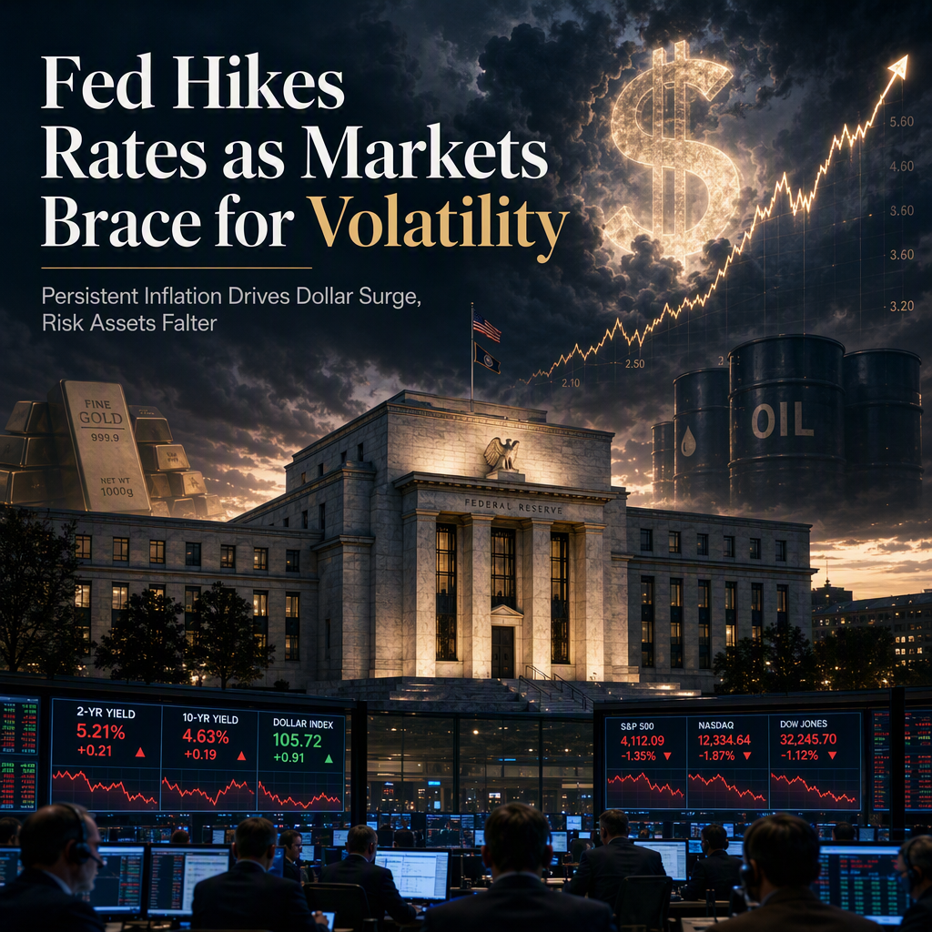 Fed Set to Hike Rates Amid Surging Inflation and Market Volatility; Multiple Increases Expected