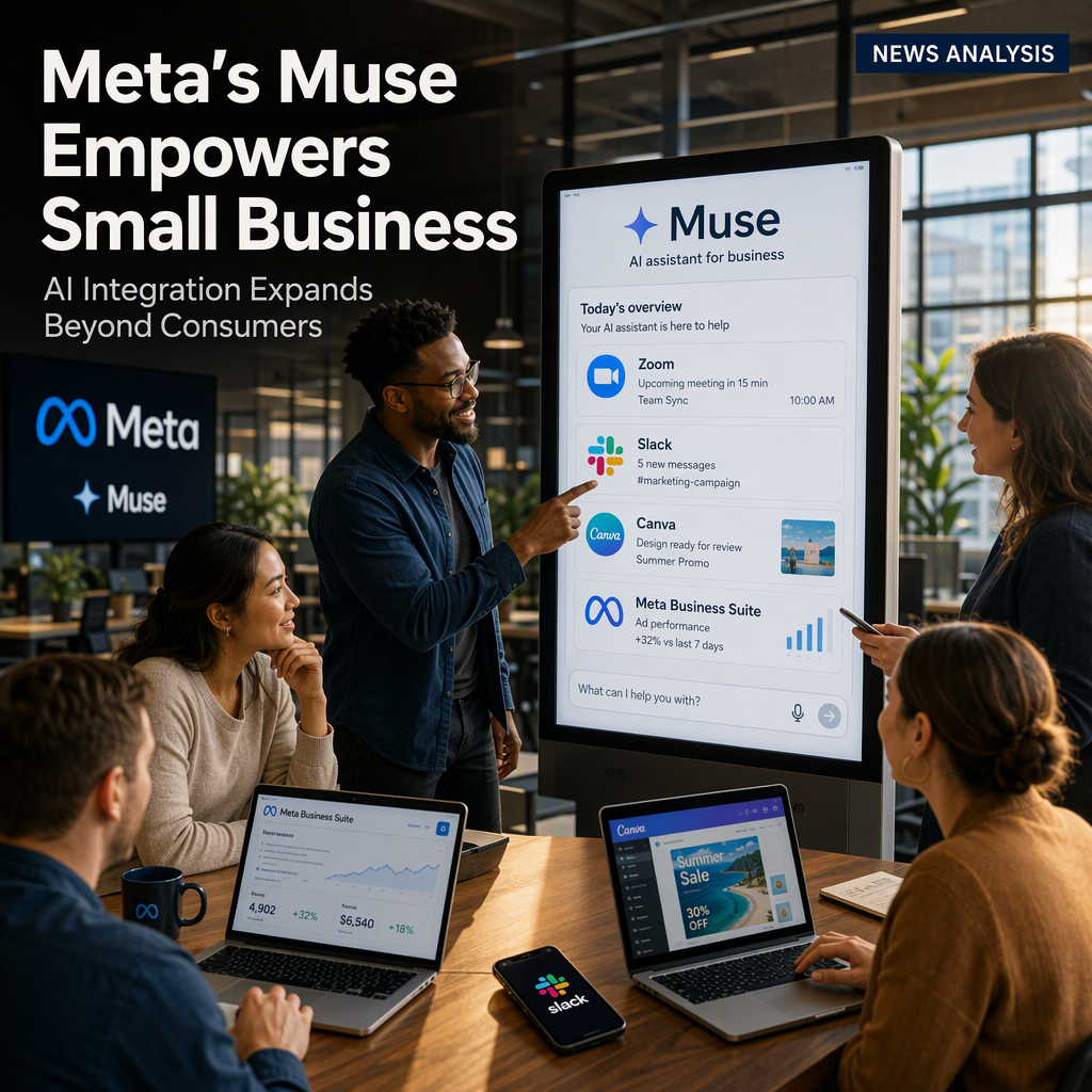 Meta Unveils Muse for Small Business, Expanding AI Push Beyond Consumers