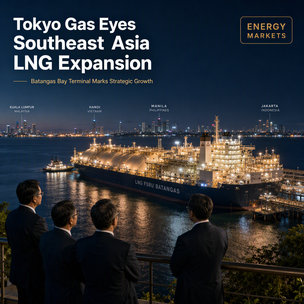 Tokyo Gas Expands into Southeast Asia with Philippine Floating LNG Terminal