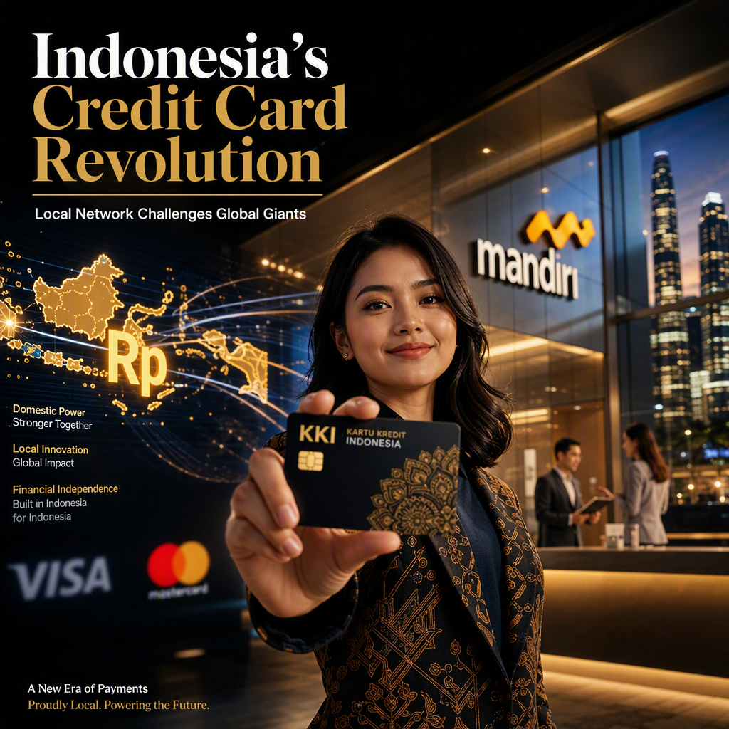 Indonesia Expands Domestic Credit Card Network, Challenging Visa and Mastercard