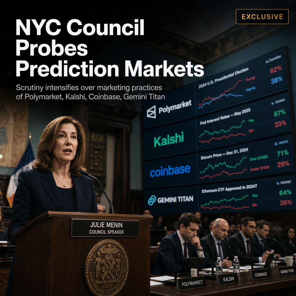 New York City Council Launches Probe Into Prediction Market Platforms’ Marketing Practices