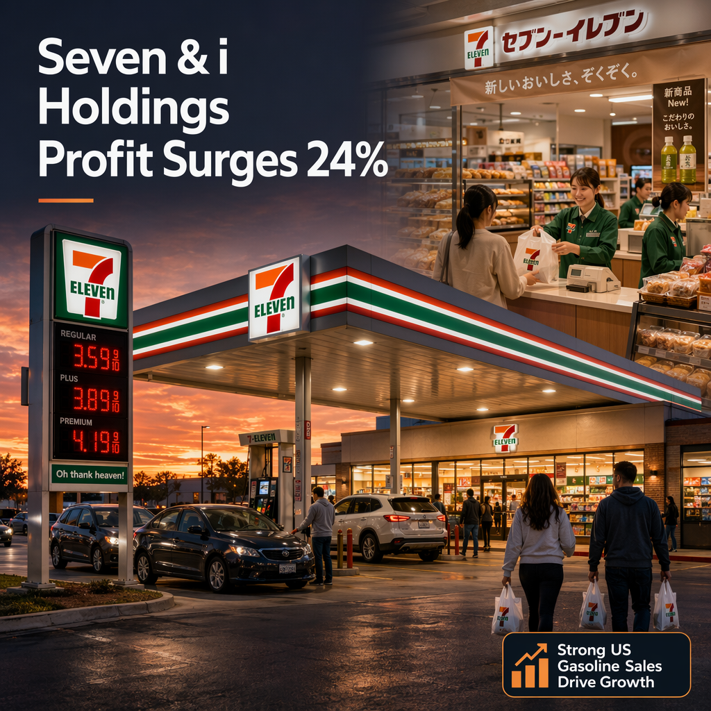Seven & i Holdings Reports 24% Surge in Net Profit on Strong US Gasoline Sales