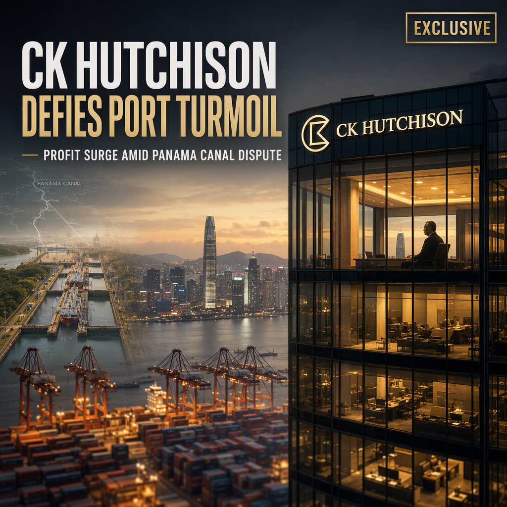CK Hutchison Reports Profit Surge Amid Stalled Port Sale and Panama Canal Dispute