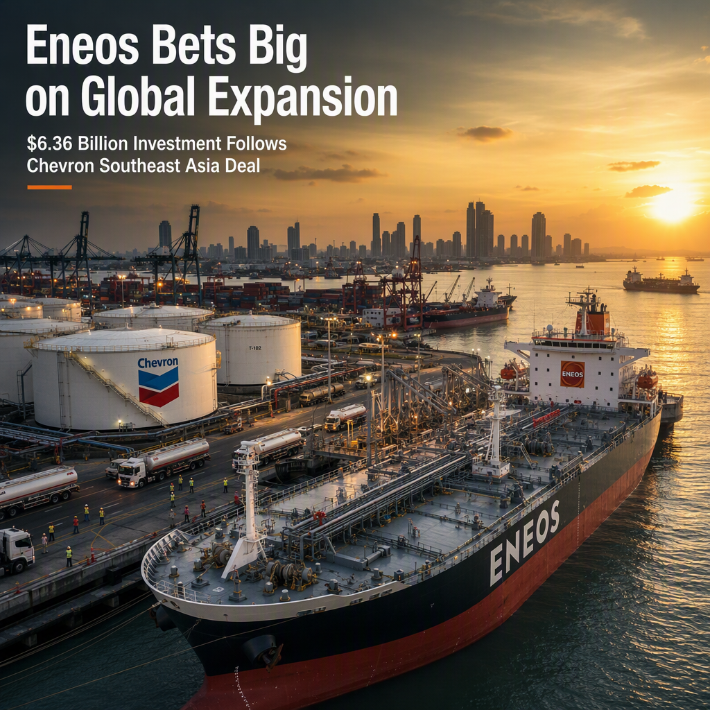 Eneos Unveils $6.36 Billion Global Investment Plan Following Chevron Southeast Asia Acquisition