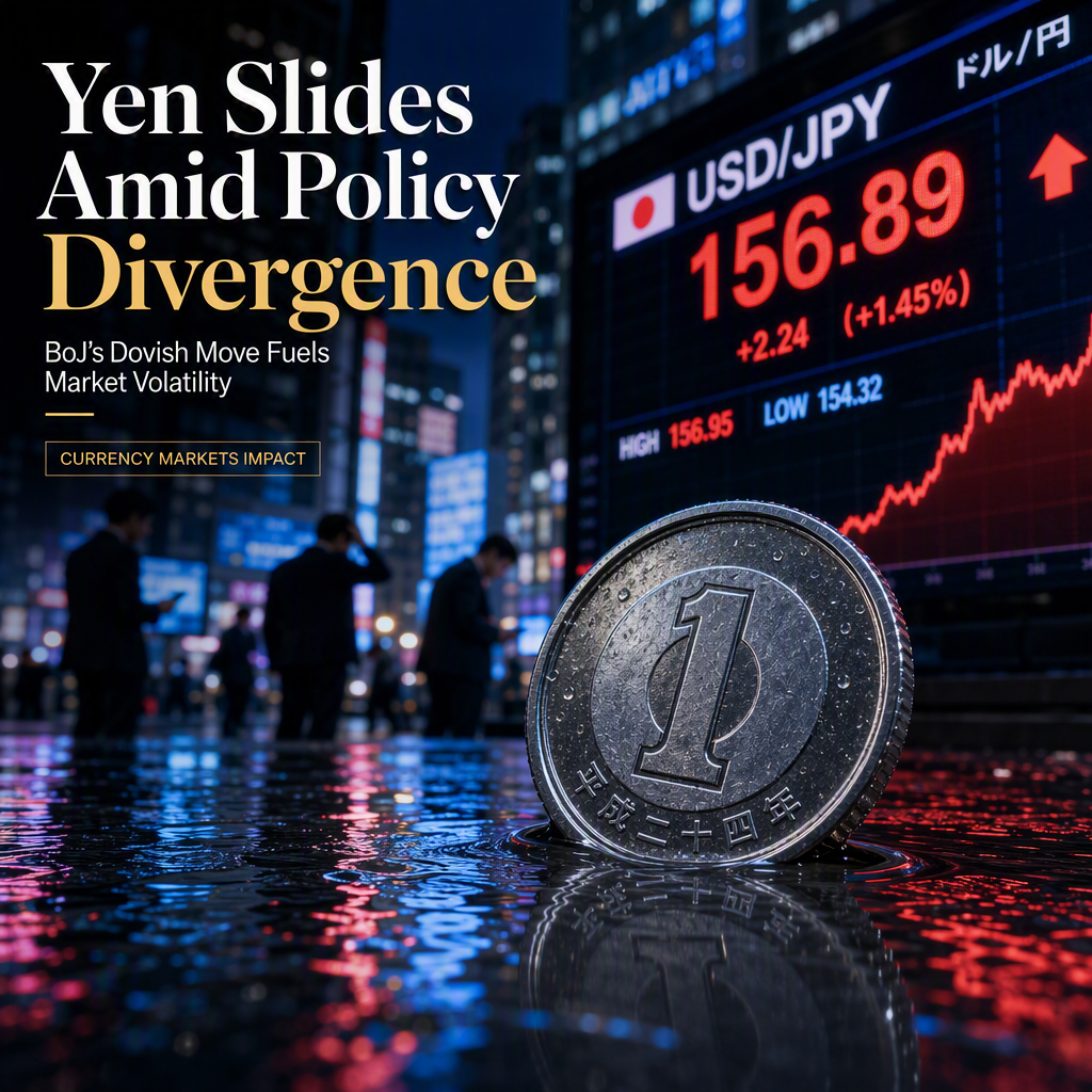 Japanese Yen Plunges After Dovish BoJ Rate Hike and Hawkish Fed Signals