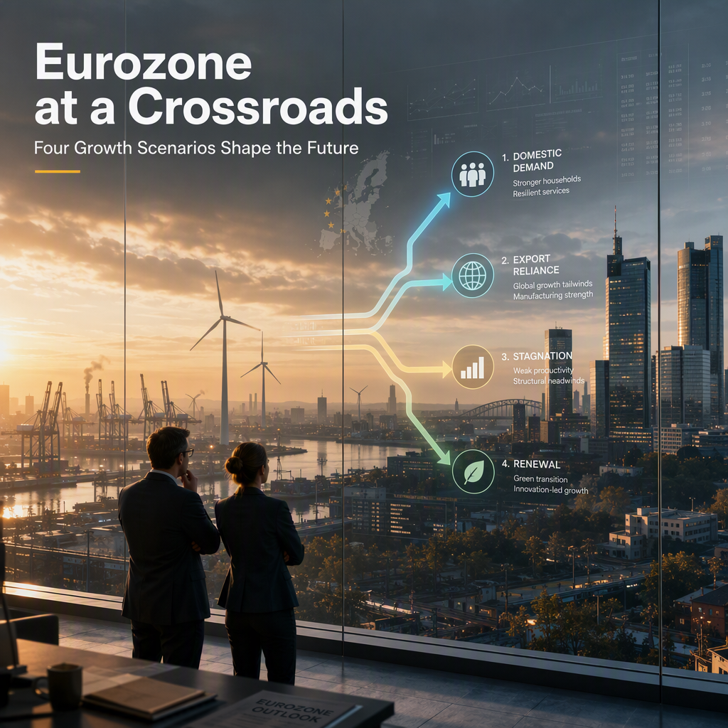 ING Economists Outline Four Scenarios for Eurozone Growth Amid Erosion of Export-Led Model