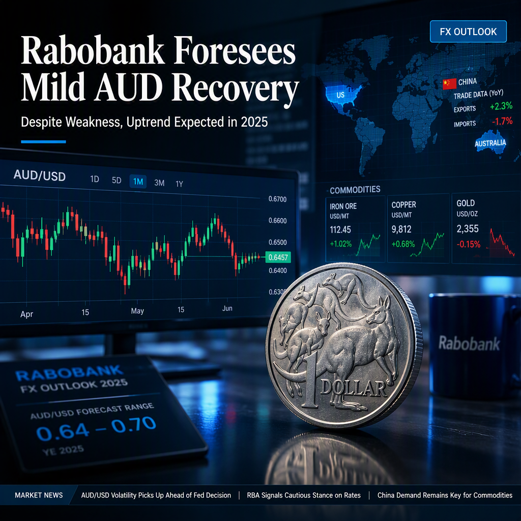 Rabobank Sees Shallow Uptrend for Australian Dollar Despite Current Weakness