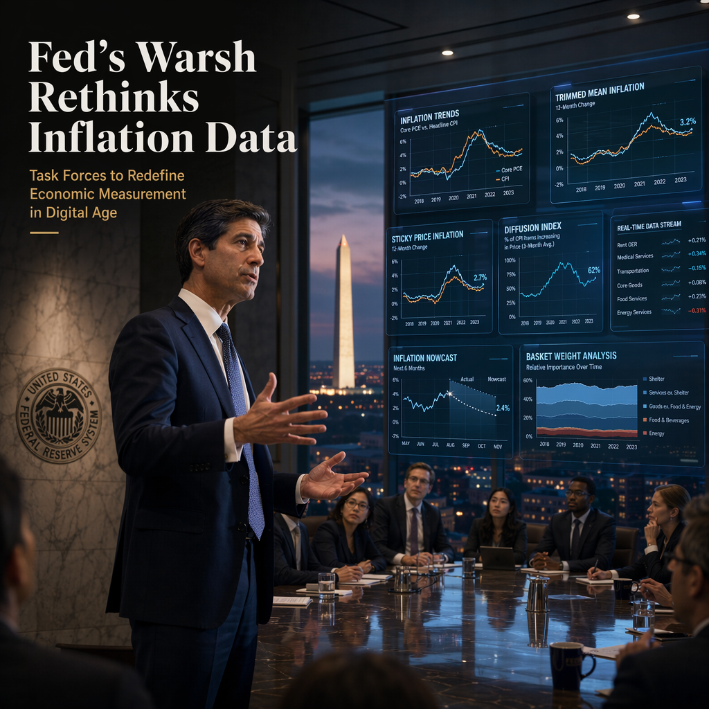 Fed Chairman Warsh Launches Task Forces to Overhaul Inflation Measurement Methods