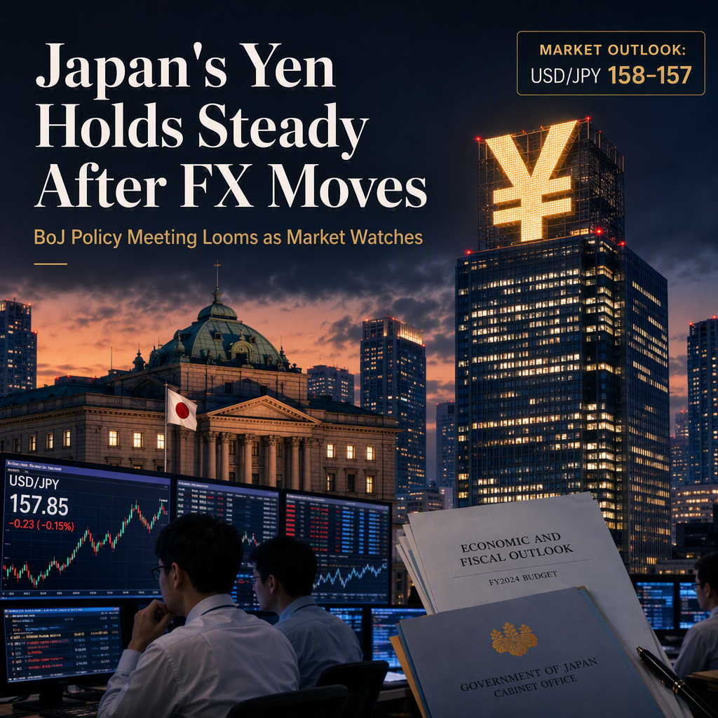 Japan's FX Intervention Keeps Yen Below Pre-July Levels, BoJ Policy in Focus