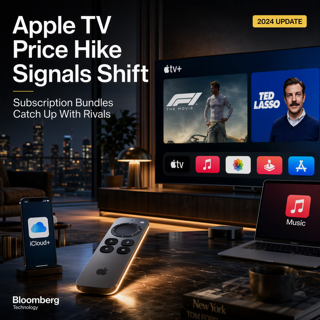 Apple Raises U.S. Subscription Prices for Apple TV and Apple One Bundles
