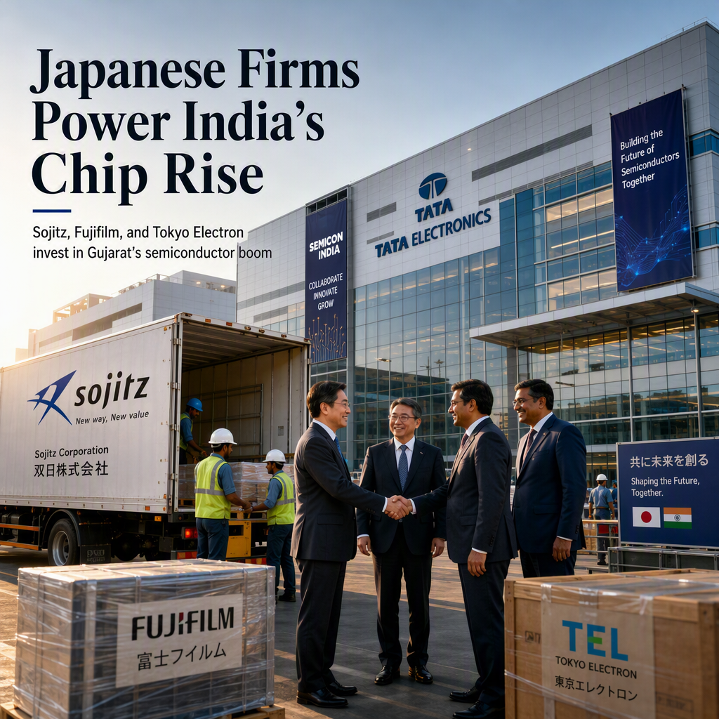 Japanese Firms Target India's Semiconductor Boom with Logistics and Tech Investments