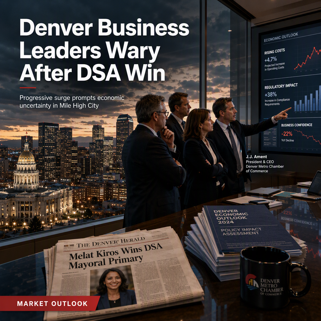 Denver Business Leaders Express Concern Over DSA Victory and Potential Economic Impact