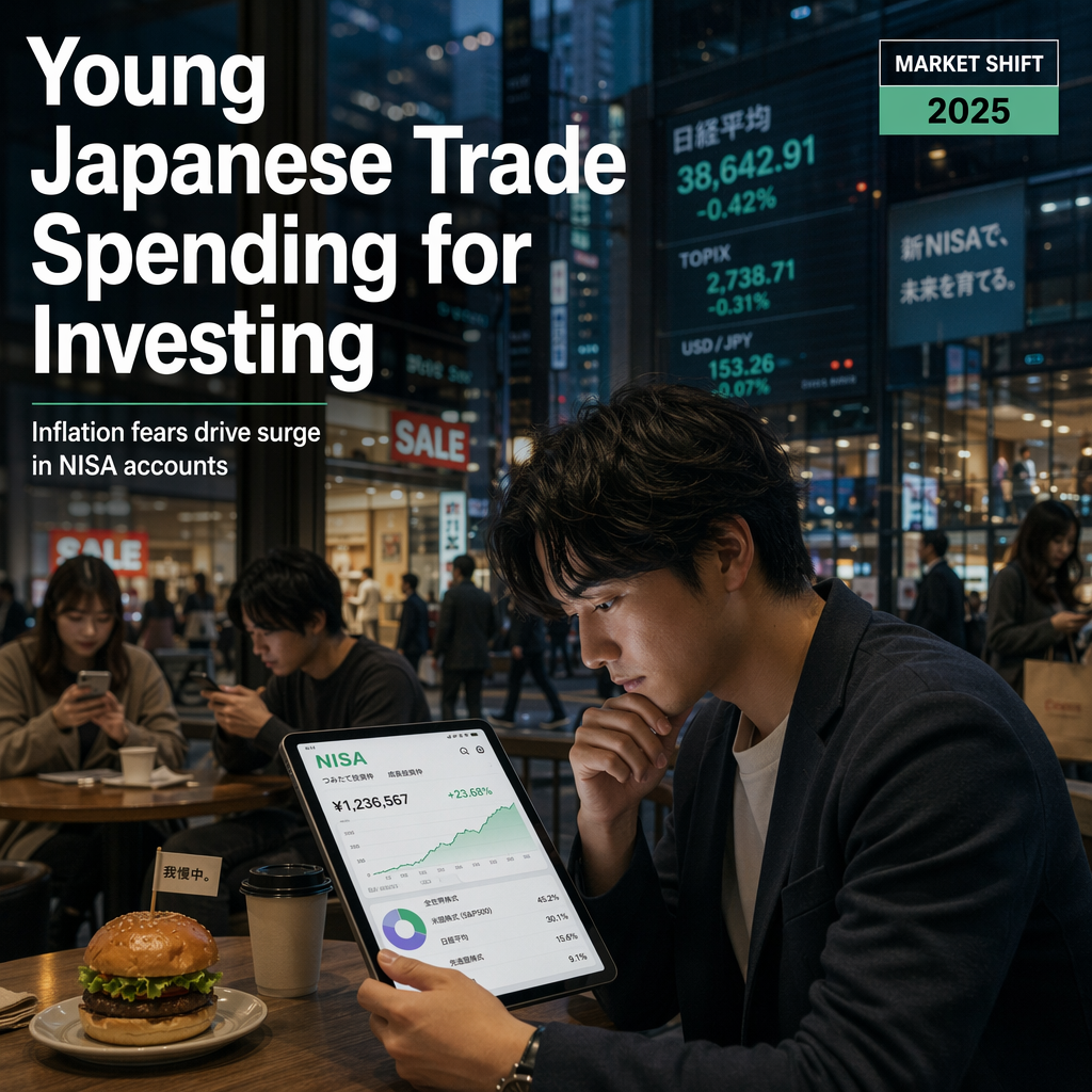 Young Japanese Slash Spending to Boost Tax-Free Investments Amid Inflation Fears