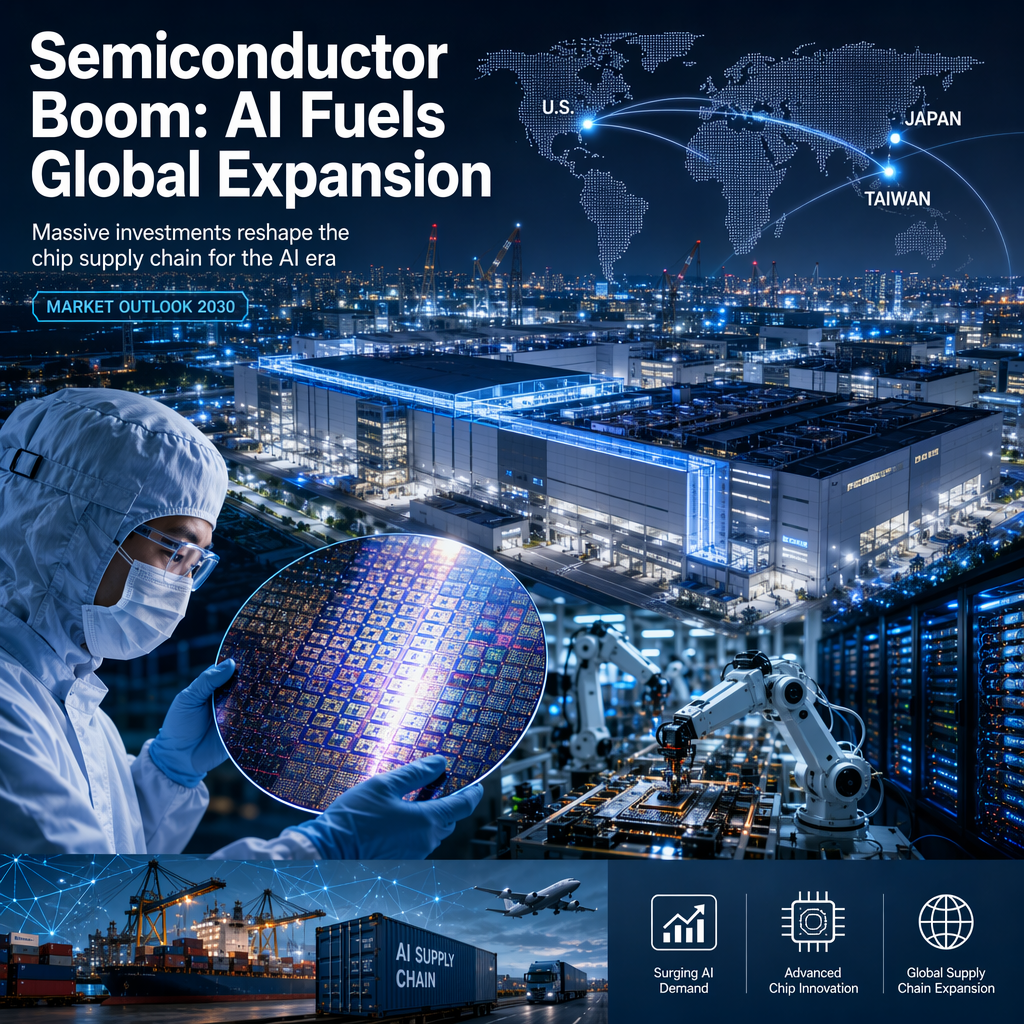 Global Semiconductor Supply Chain Expands as AI Demand Spurs Massive Investments