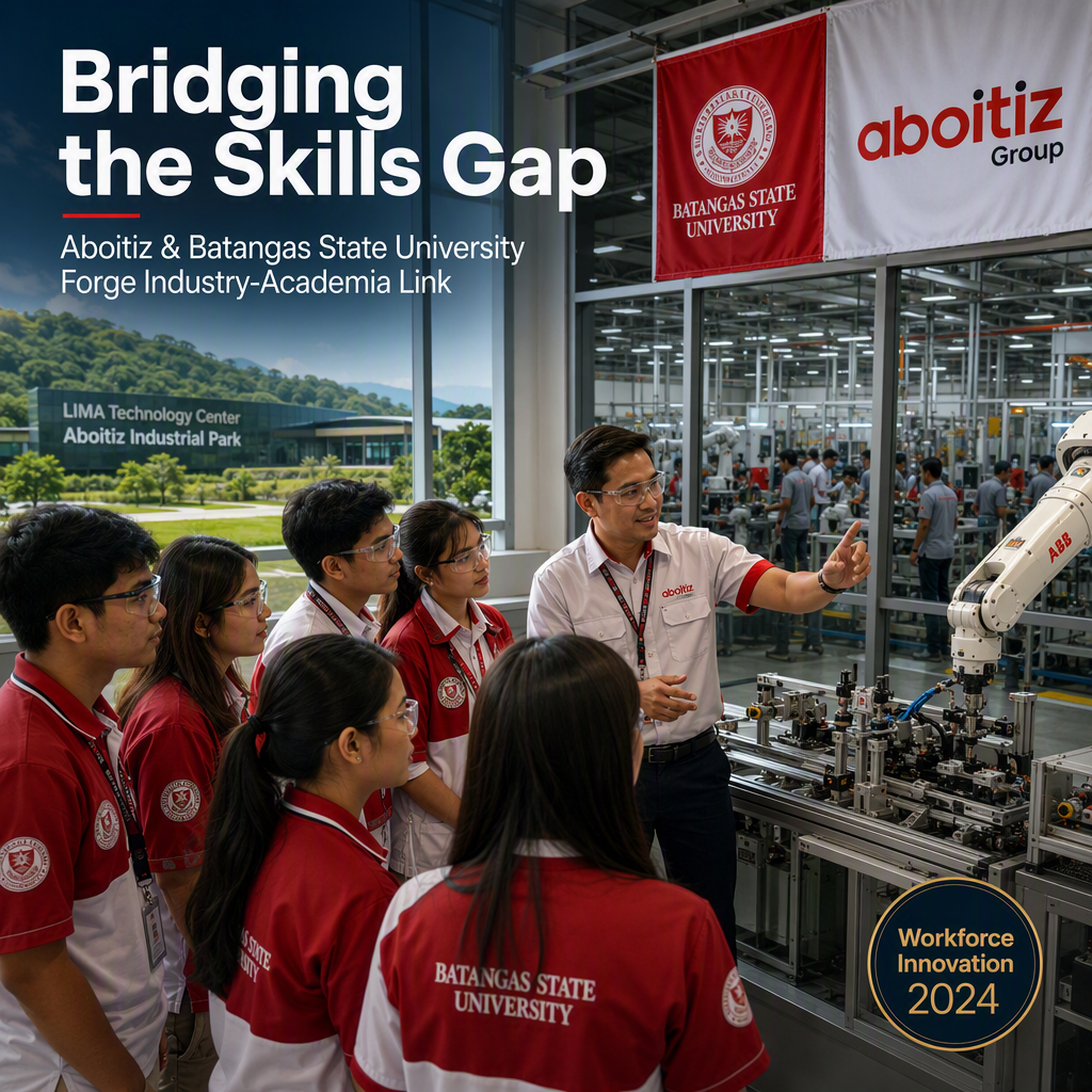 Aboitiz Group Partners with Batangas State University to Bridge Skills Gap in Philippine Manufacturing