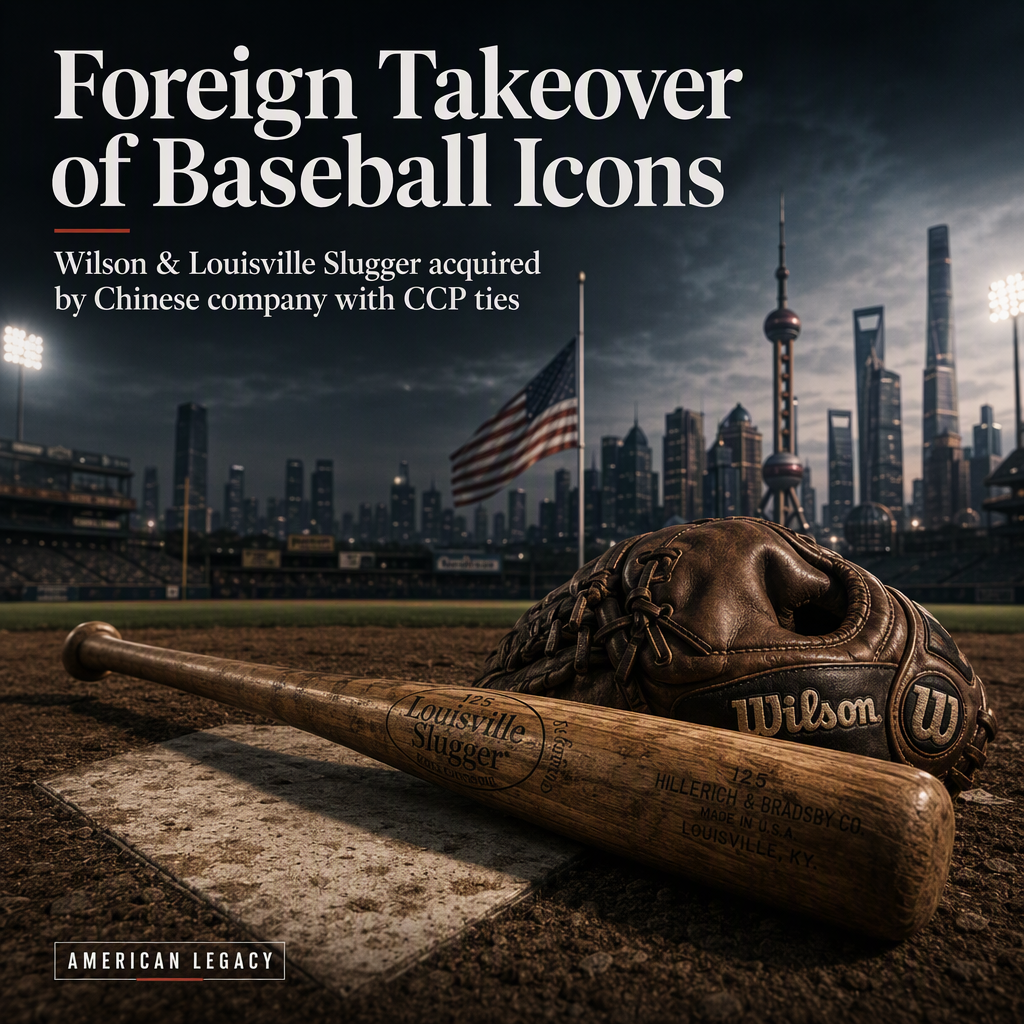 Chinese Company with CCP Ties Acquires Iconic American Baseball Brands Wilson and Louisville Slugger