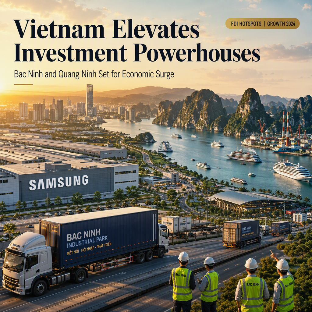 Vietnam Elevates Bac Ninh and Quang Ninh to Boost Investment and Growth