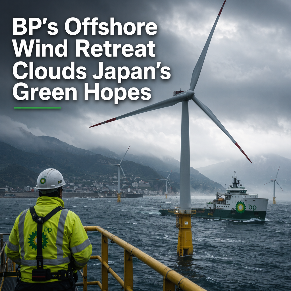 BP Considers Withdrawal from Northern Japan Offshore Wind Project, Casting Doubt on Renewable Targets