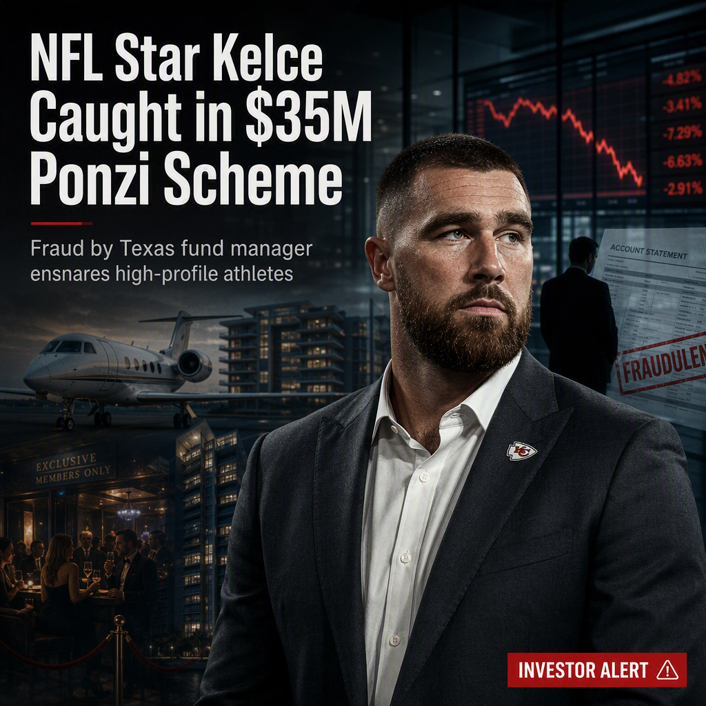 NFL Star Travis Kelce Among Victims in $35 Million Ponzi Scheme Run by Texas Fund Manager