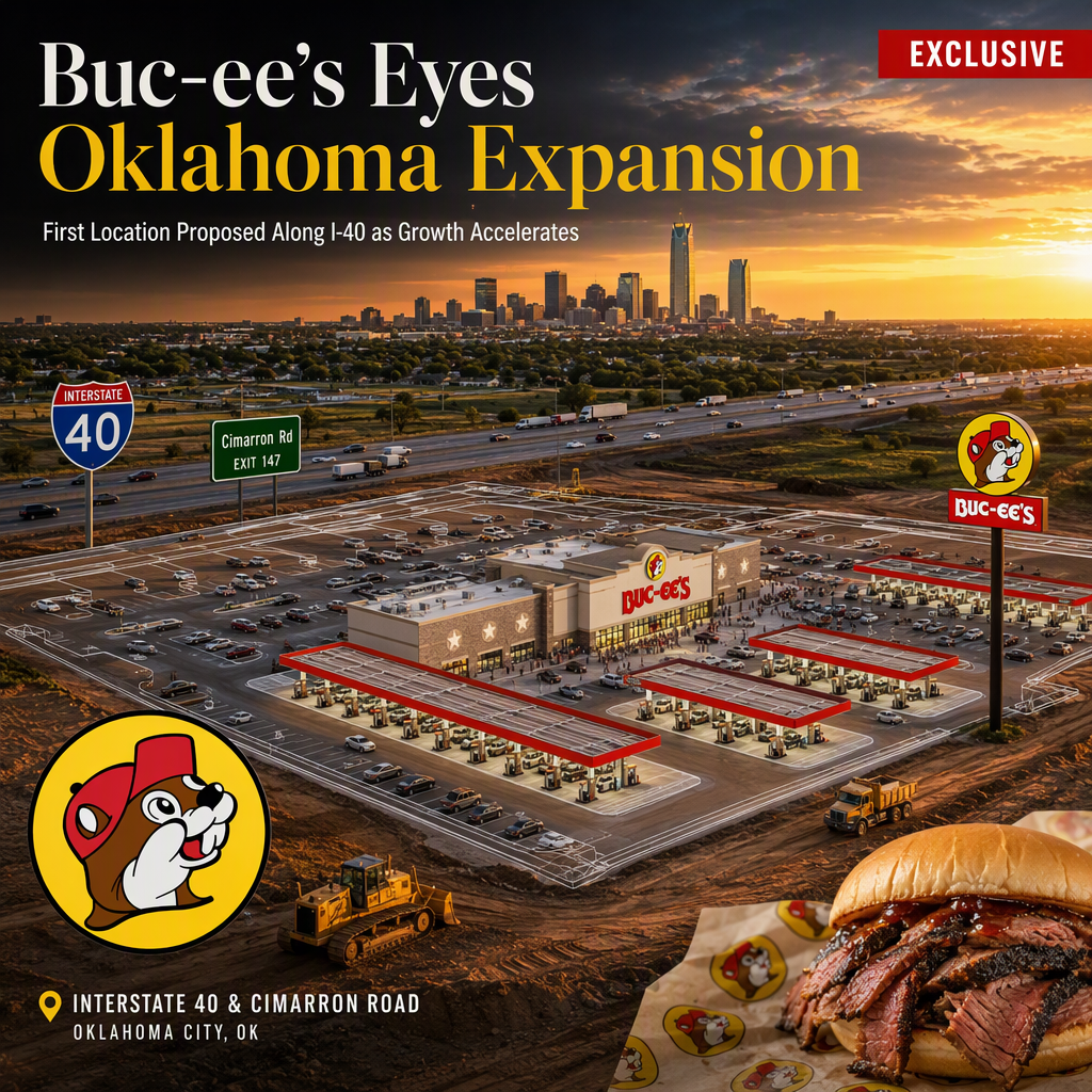 Buc-ee’s in Talks for First Oklahoma Location as Expansion Accelerates