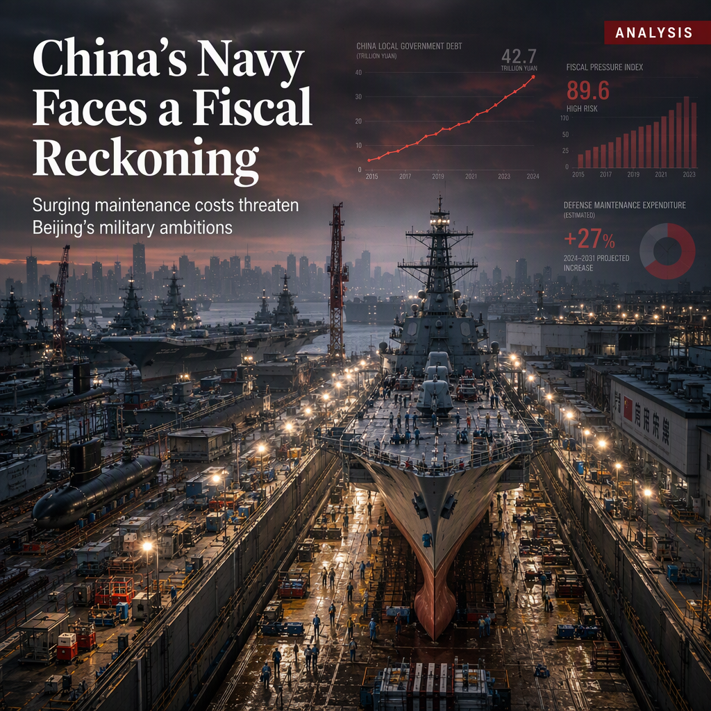 China Faces Mounting Fiscal Pressure as Naval Maintenance Costs Loom in 2031