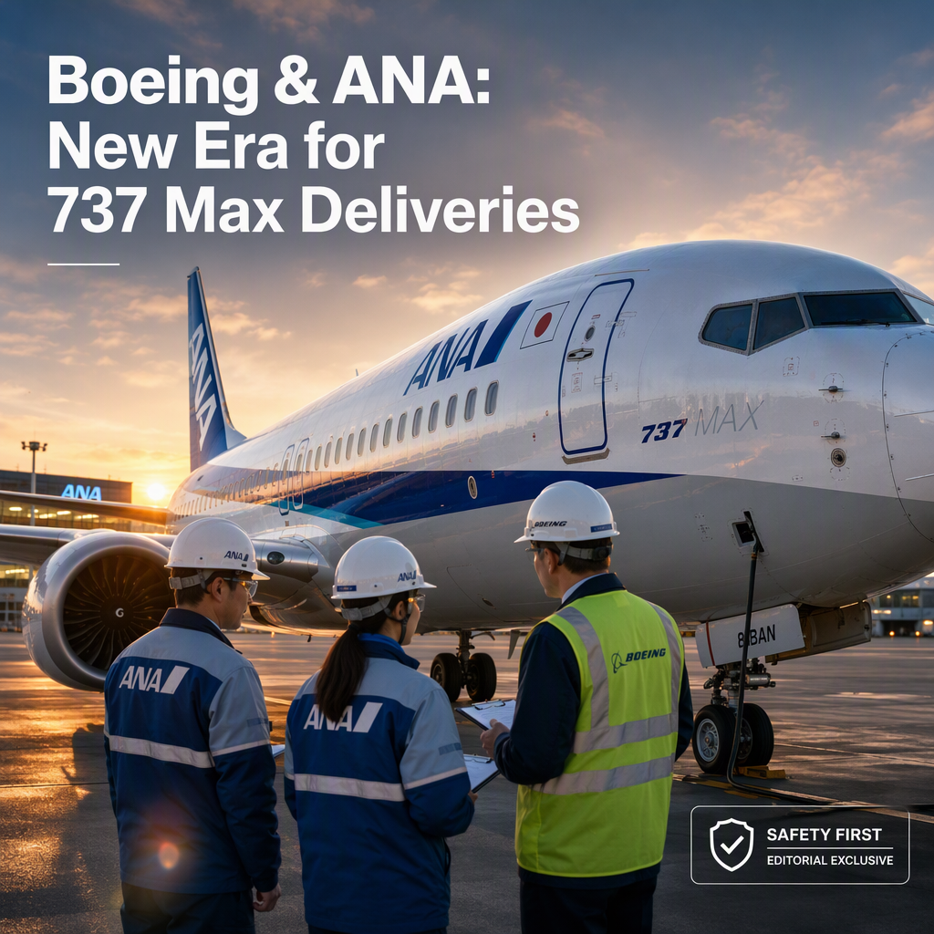 Boeing to Begin 737 Max Deliveries to ANA Following Enhanced Safety Inspections