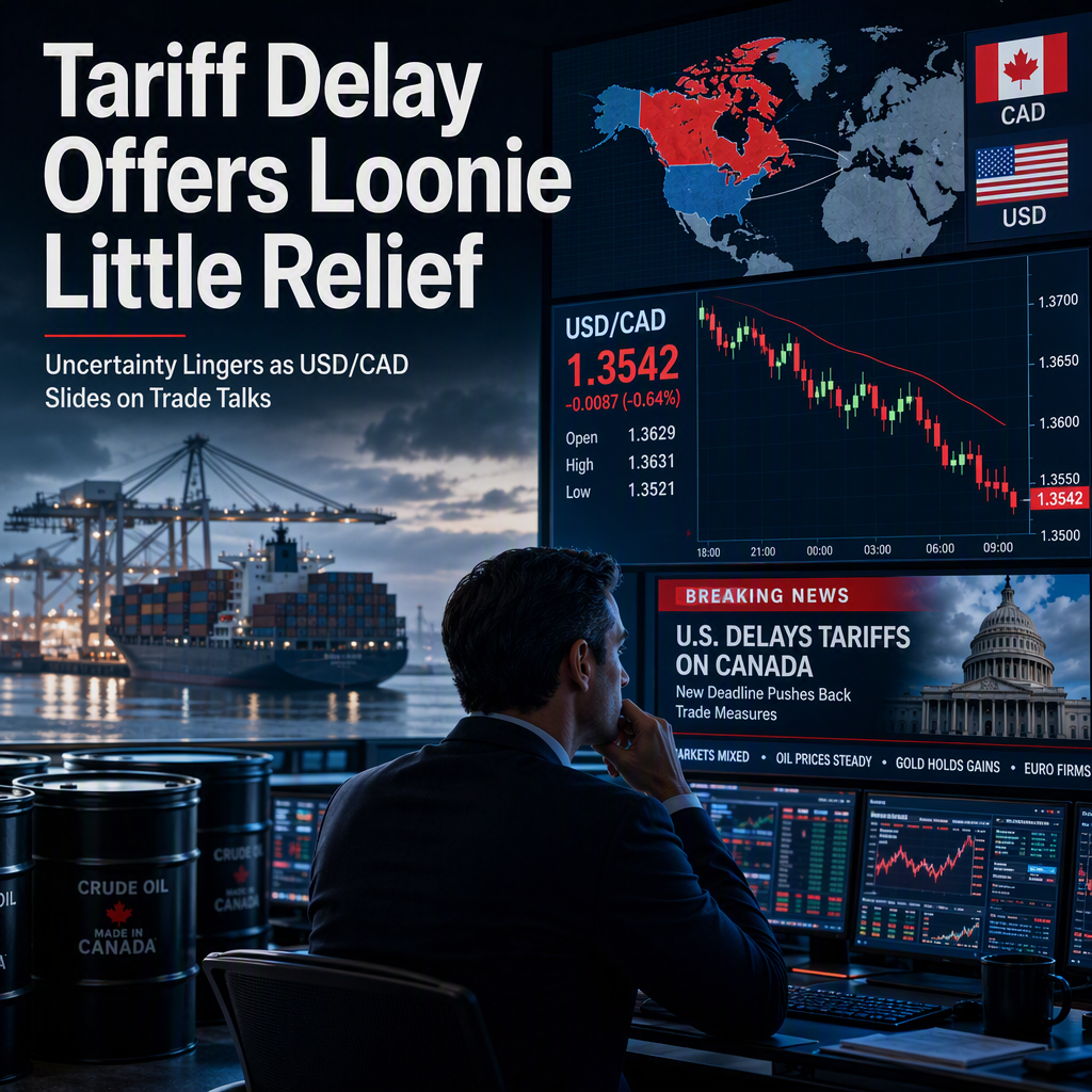 USD/CAD Dips as US Delays 50% Tariffs on Canadian Goods, But Relief for Loonie Remains Muted