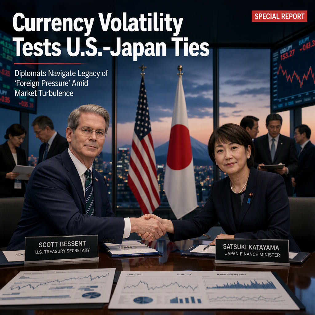 Japan and US Officials Meet Amid Currency Volatility and Renewed 'Foreign Pressure'