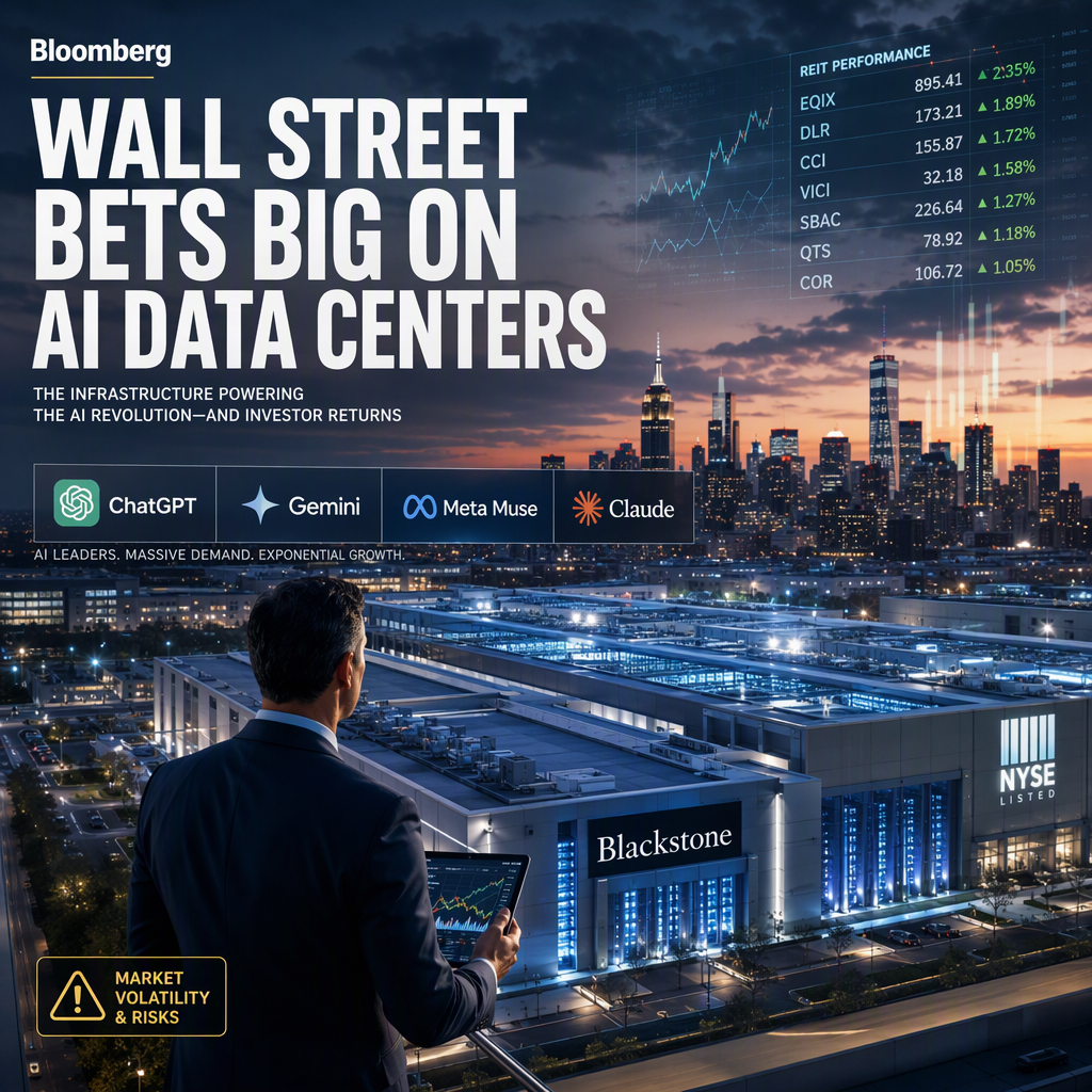 Wall Street Bets Big on AI Data Centers Amid Rising Risks and Market Volatility