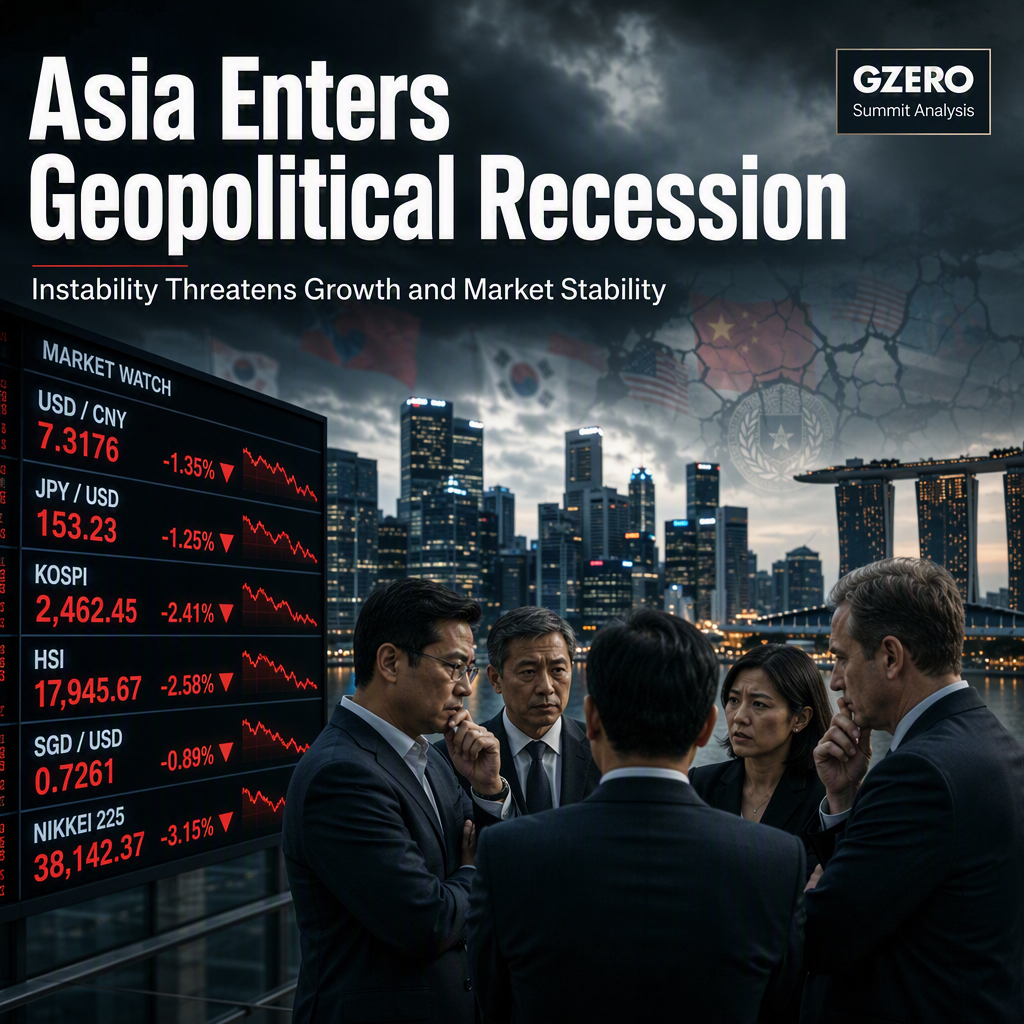 Eurasia Group Warns Asia Faces Prolonged 'Geopolitical Recession' Amid Rising Instability