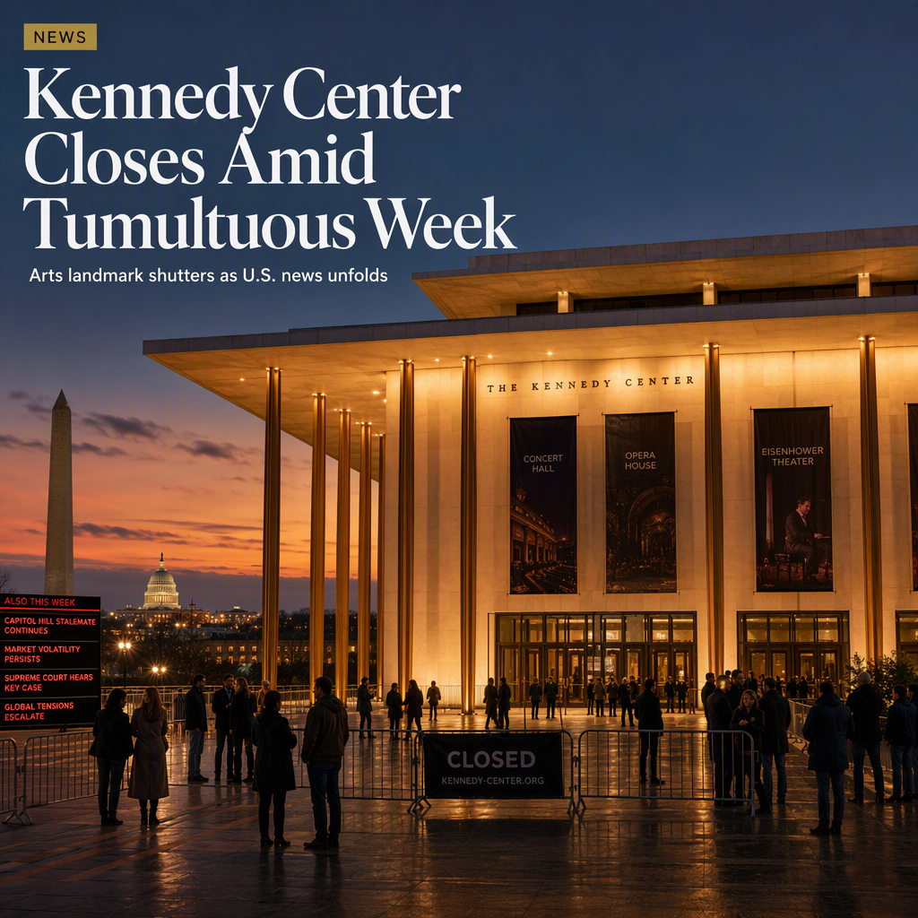 The Kennedy Center Votes to Close Amid Eventful Week in U.S. News