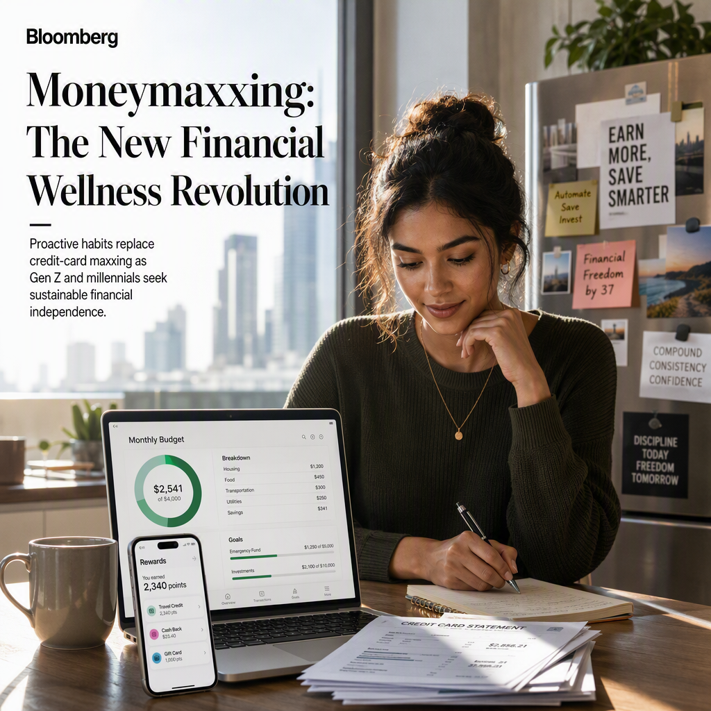 'Moneymaxxing' Emerges as a Cultural Shift Toward Financial Wellness Amid Rising Credit Card Debt