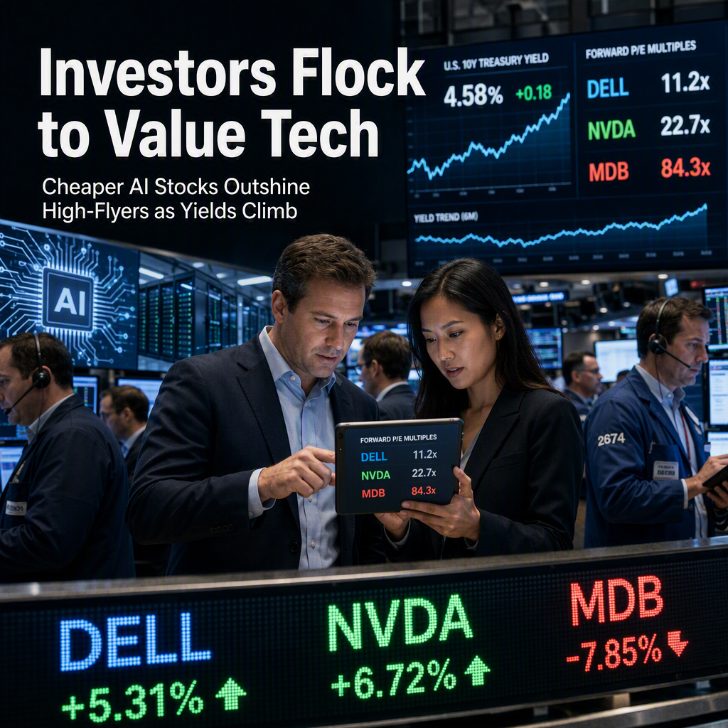 Investors Rotate Into Cheaper Tech Stocks Amid Rising Bond Yields, Says Jim Cramer